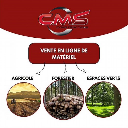 fendeuse de bûches CMS gamme PRO