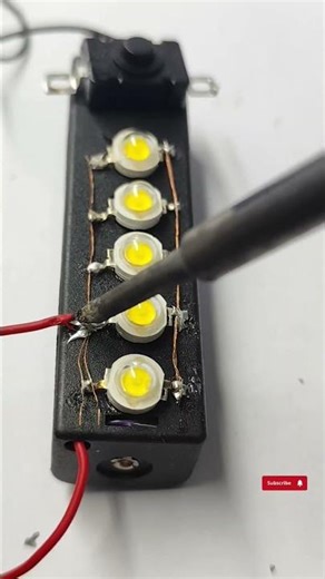 Smart Emergency Backup Light Project #experimnent #diy