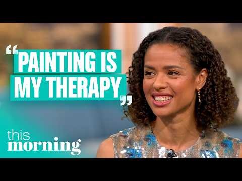 Gugu Mbatha-Raw Paints Incredible Celebrity Portraits | This Morning