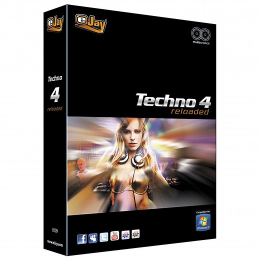 eJay Techno 4 Reloaded - Software for Create Techno Music