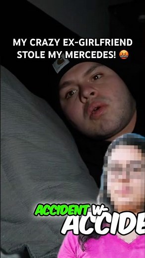 MY CRAZY EX-GIRLFRIEND STOLE MY MERCEDES! 🤬 Watch Full Vid ⬆️ #fyp #viral #explore #crazyex