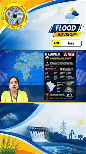 🚨 Karnataka Flood Alert | Heavy Rain & Rising River Levels | 8–10 July