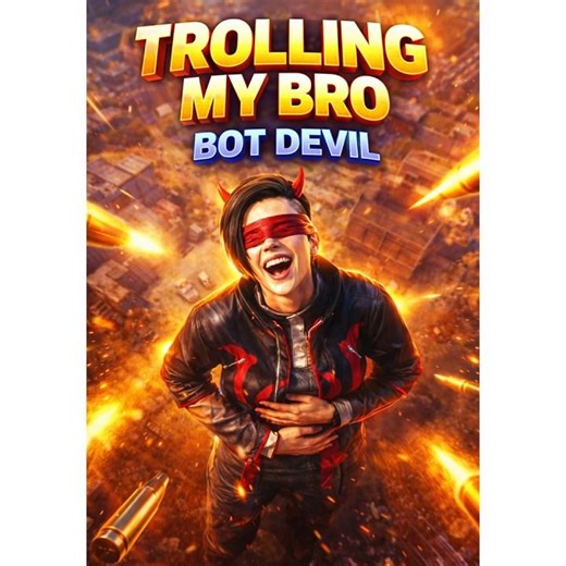 Trolling My Brother as Bot Devil 😈 (PUBG Mobile Funny)