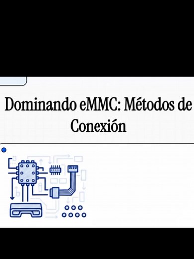 Conexión Memorias eMMC/UFS: Métodos ISP y Socket