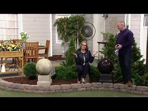 Bernini Catania Round Cascading Waters Fountain on QVC