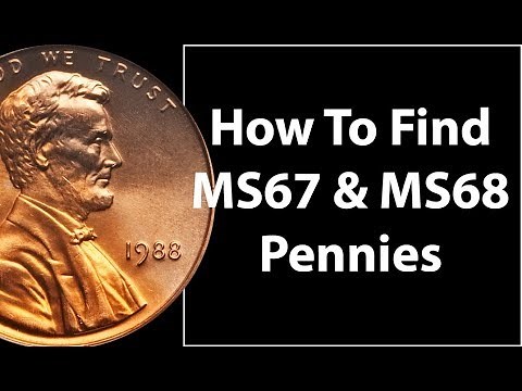 Grading MS67 MS68 Lincoln Memorial Cent Pennies