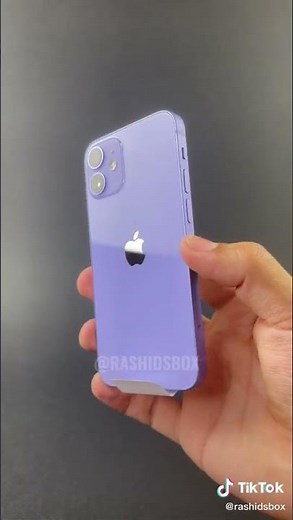 Novo Iphone 12 Mini | Nova Cor Roxa | Unboxing - Review ❤🌟