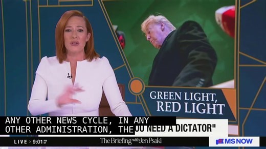 MS's Jen Psaki Mocks Trump Over Gaffes and 'Dictator' Rant: 'Hey Daddy! I Have a Question For You!'