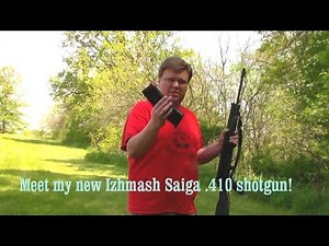 Shooting The Saiga .410 For The First Time