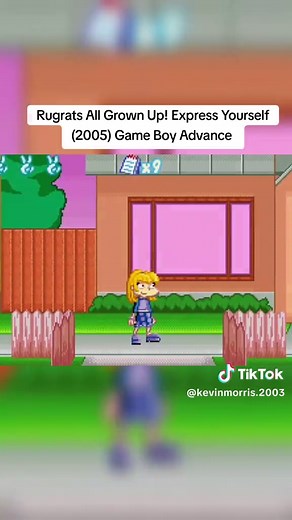 Rugrats All Grown Up! Express Yourself GBA Gameplay