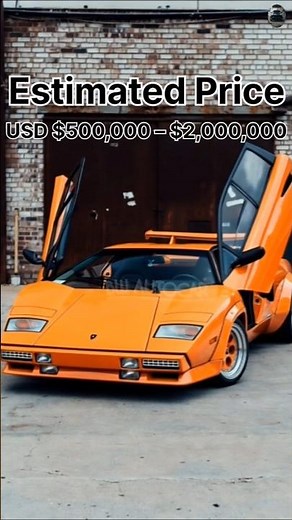 Legendary Lamborghini Countach | Iconic Scissor Door Supercar | BW Auto Car