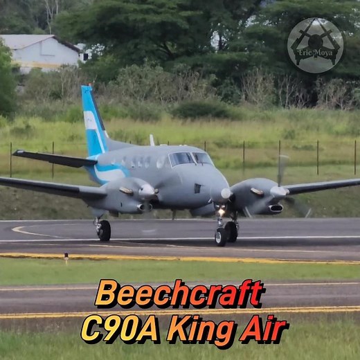 Take a Look at the Beechcraft C90A King Air of the Honduran Air Force #aviation #military #aircraft