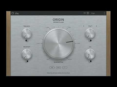 Cymatics Origin Overview - Free Lofi / Vintage Plugin