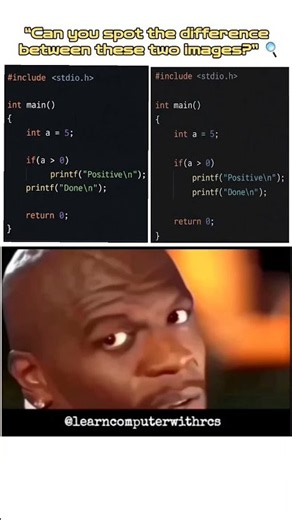 Only Real Coders Can Spot the Mistake! 👀💻#coding #memes #funny #shorts @LearnComputerWithRCS