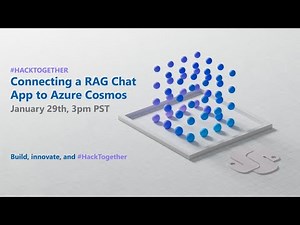 Connecting a RAG chat app to Azure Cosmos DB