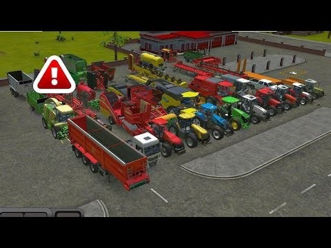 Fs 16 Unlock All Tools And Vehicles Gameplay : Farming Simulator 16 Android #fs16