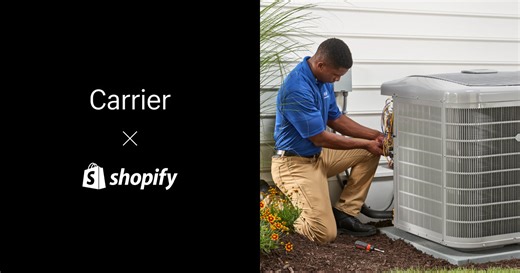 How Carrier launches B2B ecommerce sites 90% faster at 10% of the cost on Shopify - Shopify