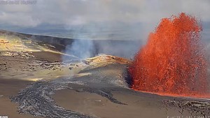 Kilauea's 46th episode begins in south Halemaʻumaʻu crater