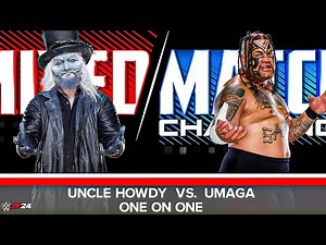 Uncle Howdy vs Umaga – The Nightmare vs The Samoan Bulldozer | WWE 2K24 Full Match Highlights