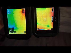 Flir C2 (C3) vs C5 thermal imagers / infrared cameras side by side comparison