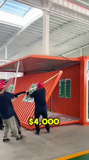 Exploring Folding Container Rooms for Tiny Living