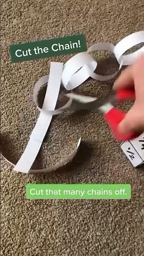 Cut the Chain! Practise finding fractions of amounts with this festive fractions game! Find the