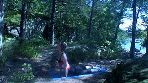 30 minute Yoga Flow for Balance - Tree Pose - Norwegian Woods - Anita Goa