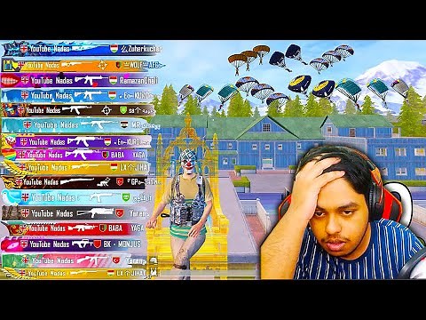 NOOB but ALL MAX Skins Pro FRAGGER Nadas PUBG BEST Moments in PUBG Mobile