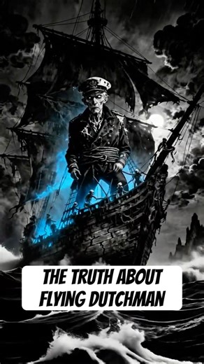 The Ghost Ship That Never Lands: The Terrifying Curse of the Flying Dutchman #lore #flyingdutchman