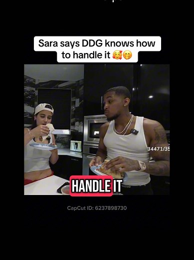 Sara Saffari and DDG: A Charming Encounter