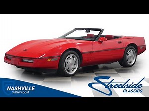 1988 Chevrolet Corvette Convertible 4434-NSH for sale | Charlotte, Atlanta, Dallas, Tampa, Phoe...