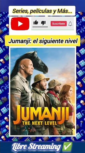 Jumanji: el siguiente nivel. [La recomiendo totalmente].