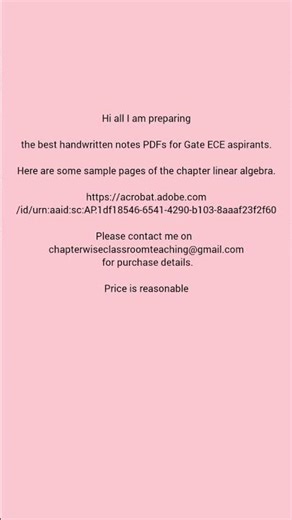 linear algebra sample pages