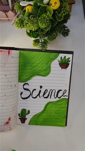 Science Front Page Design 😲 #shorts #design #pagedesign #frontpage #easypainting #youtubeshorts