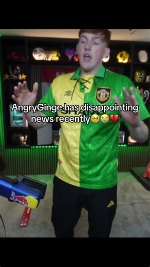 Disappointing News for Angry Ginge Fans