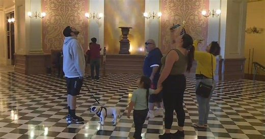 Messages were mixed at California State Capitol after threat surfaced