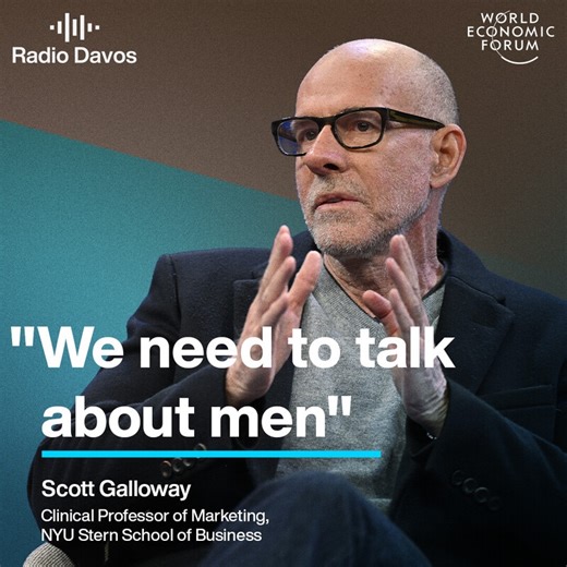 Scott Galloway: how tackling the 'crisis of masculinity' would also help close the gender gap