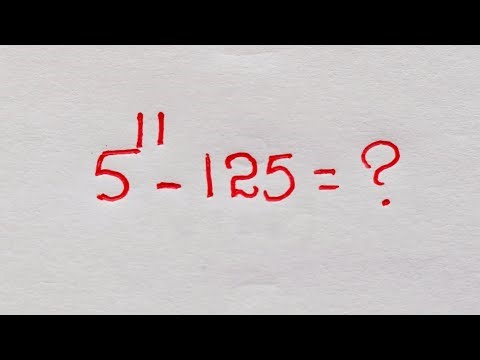 Exponents Made Easy| Easy Power Calculation Explained?|Nice Exponential Maths Olympiad Problem.