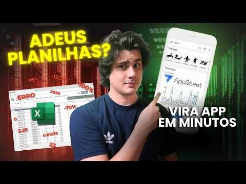 O que é APPSHEET? Crie Apps SEM PROGRAMAR!