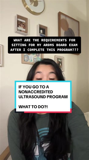 Replying to @ela.g you can certainly decide on, which is the best decision for yourself! There are always risk of going to a non-accredited program. It’s totally up to you. If you decide that those risk and extra steps are worth it, then go for it! Some people pursue it that way bc its their only choice. my advice was always go to an accredited program, just to ensure that, I can complete and sit for my board exam after finishing the program !! 💕💕 ##ultrasound##sonographer##sonography##sonogra