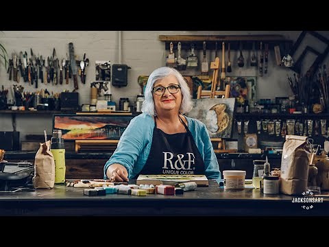 A Guide to Encaustic Wax Painting using R&F Encaustic Wax with Lyn Kirkland | Jackson's Art