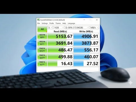 CrystalDiskMark Disk Speed Test