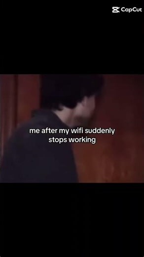 POV: me after my wifi suddenly stops working 😭