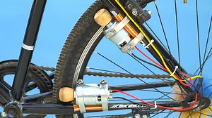 31K views · 2K reactions | How to Make Electric Bike using 775 motor Hi friends today I am going to show How to Make Electric Bike from 775 motor. Here I used 12-24v dc motor 775 motor You can get from amazon online or AliExpress and two 12v, 14A battery. Thank you for watching . | Creative Etc. | Facebook