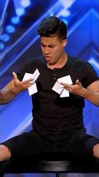 The Cards Take Over Him! 😮#agt #magic