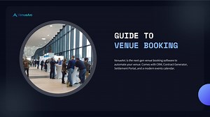 Guide To Venue Booking