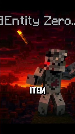 Minecraft Creepypasta: Entity Zero (Remake) #minecraft #scary #horror #shorts #creepypasta