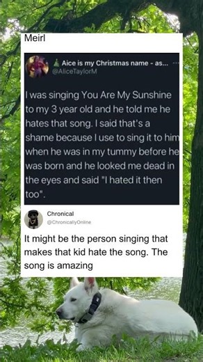 You are my Sunshine a good song