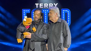 91K views · 2.9K reactions | Winston and I had a great time talking with our friend Tony Orlando when he stopped by our show the other night. Tony is a true music icon and such an overall inspiration. We couldn’t be more thankful for his support! We love you, Tony! 﫶 #TerryFator #ventriloquism #puppets #music #TonyOrlando #singer #musician #MusicIcons #lasvegas #lasvegasshows #lasvegasstrip #vegasentertainment #TheStrat | Terry Fator | Facebook