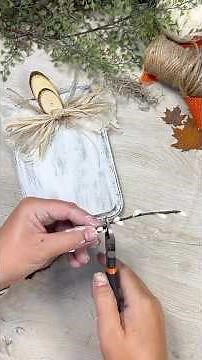 DIY Rustic Pumpkin Decor - Craft #diy #rustic #craft #budget